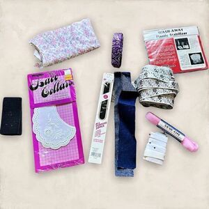 Lot of Sewing and Crafting Supplies - mostly Vintage